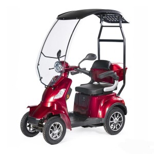 SCOOTMOBIEL FASTER MET OVERKAPPING